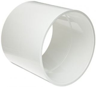 Spears 429 Series PVC Pipe Fitting, Coupling, Schedule 40, White, 1/2" Socket Industrial Pipe Fittings