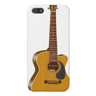 Cutaway Acoustic Guitar Case For iPhone 5