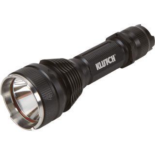 Klutch Big Horn Flex Power Rechargeable LED Flashlight — 5 Watts, 250 Lumens, IPX-7 Rating  Flashlights
