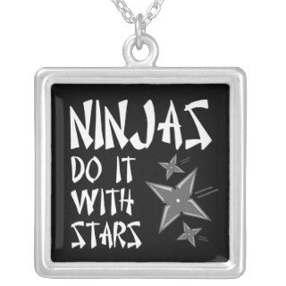 Ninjas Do It With Stars Necklaces