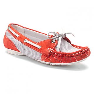 Rockport Etty Stitched Boat Shoe  Women's   Salmon Pink Leather