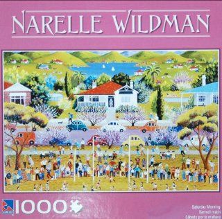 Narelle Wildman 1000 Piece Jigsaw Puzzle   Saturday Morning Toys & Games