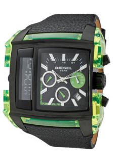 Diesel DZ7153  Watches,Mens Analog Digital Chronograph Black Leather, Chronograph Diesel Quartz Watches