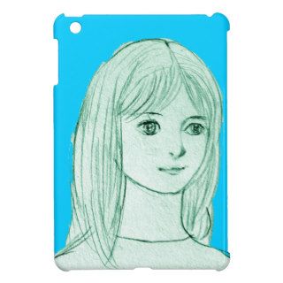 The Japanese girl manga iPad Mini Cases