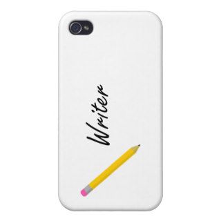 Writer (With Pencil) iPhone 4/4S Cover