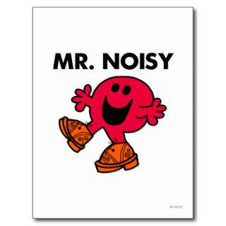 Mr Noisy Classic Postcard