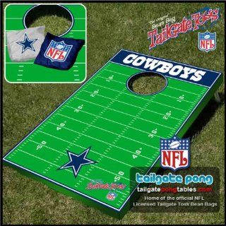 Dallas Cowboys NFL Tailgate Beanbag Toss Cornhole Game  Combination Game Tables  Sports & Outdoors