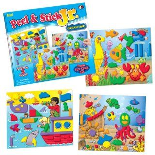 Lauri Toys Peel and Stick Jr. Ocean Life Toys & Games