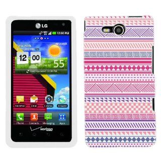 LG Lucid Aztech Andes Vintage Tribal Pattern Phone Case Cover Cell Phones & Accessories