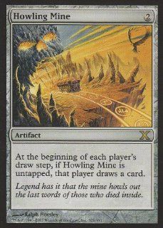 Howling Mine (Magic the Gathering  10th Edition #325 Rare) Toys & Games