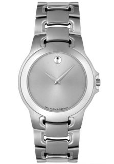 Movado 0604833  Watches,Mens  Meza Stainless Steel Silver Dial, Luxury Movado Quartz Watches