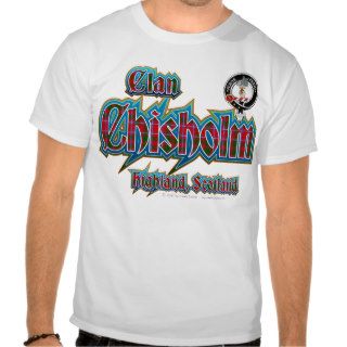 Clan Chisholm Tartan Tee Shirt