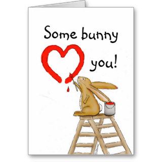 Some Bunny loves You Greeting Card