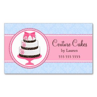 Couture Cake Bakery Business Cards