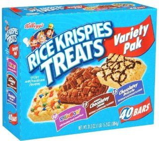 Kellogs Rice Krispies Treats 40ct Variety Pack Health & Personal Care