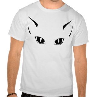 Cat Eyes and Ears Ladies Top T Shirt