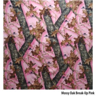 Birchwood Trading Mossy Oak Break Up Pink Camo Fleece Throw 754348
