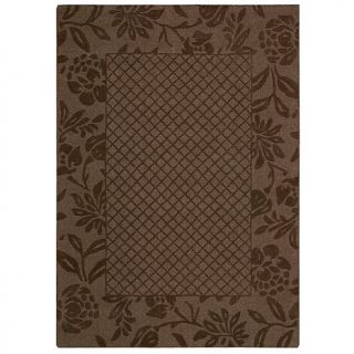 Andrea Stark Tufted 100% Wool Chocolate Rug 5ft x 7ft