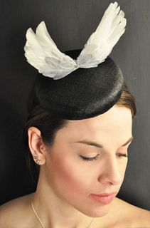 wings disc fascinator by the hat collective