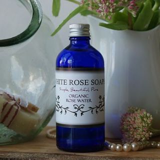 organic rose water by white rose soaps