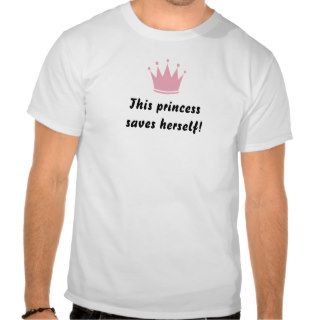 Self Saving Princess Shirts
