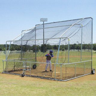 BS4 Portable Backstop Replacement Net   Baseball  Baseball Practice Nets  Sports & Outdoors