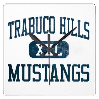 Trabuco Hills Mustangs Athletics Wall Clock