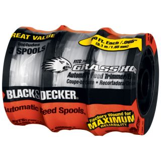 BLACK & DECKER 3 Pack Grass Hog Replacement Spool