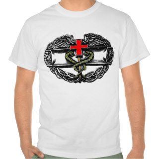 Combat Medic   Color w/Slogan Tshirt