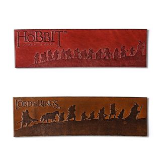 Leather Middle earth Bookmarks
