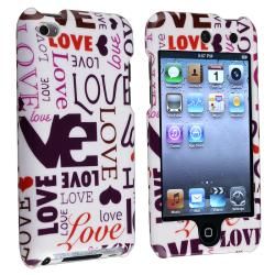 Lover Snap on Case for Apple iPod Touch Generation 4 BasAcc Cases