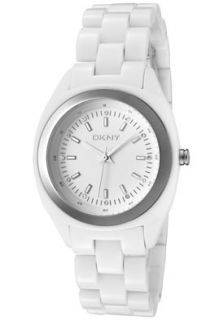 DKNY NY4925  Watches,Womens White Crystal White Dial White Plastic, Casual DKNY Quartz Watches