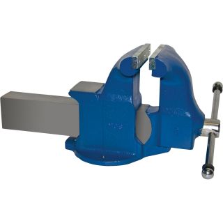 Yost Heavy-Duty Industrial Machinist Bench Vise — Stationary Base, 8in. Jaw Width, Model# 108  Bench Vises