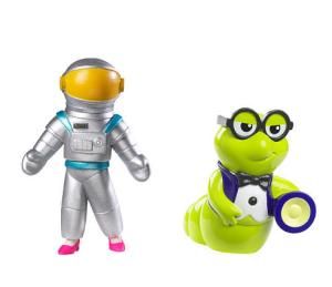 Toy Story 3 Buddy Pack Astronaut Barbie and Bookworm      Toys