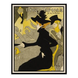 Poster/Print Divan Japonais by Toulouse Lautrec