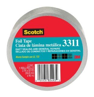 Scotch Foil Tape, 2 Inch by 50 Yard   Adhesive Tapes  