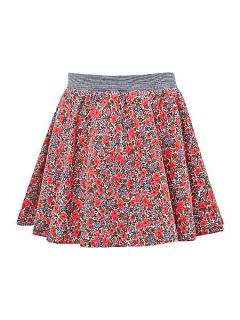 Tommy Hilfiger Girl`s boat flower mini skirt Red