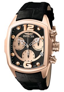 Invicta 6801  Watches,Womens Lupah Revolution Chronograph Black Leather, Chronograph Invicta Quartz Watches