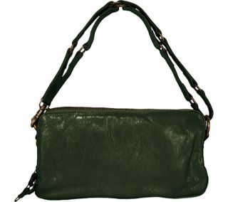 Latico Mimi Triple Zip E/W Shoulderbag 2524   Forest Leather