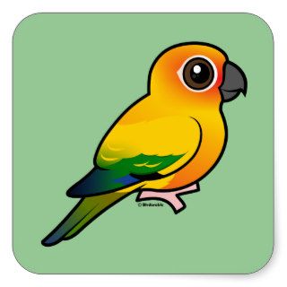 Birdorable Sun Parakeet Sticker