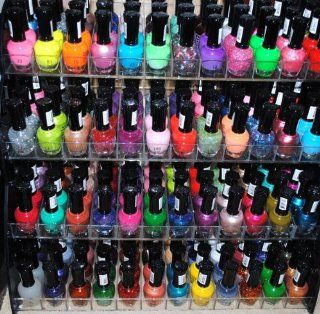48 Piece Rainbow Colors Glitter Nail Polish Lacquer Set + 3 Scented Nail Polsih Remover  Beauty