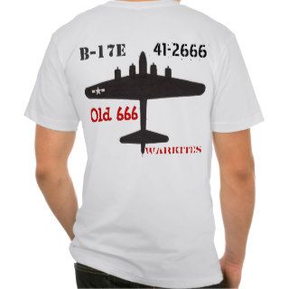 B 17E Old 666 Shirt