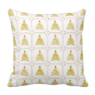 Christmas Trees Pattern Pillow
