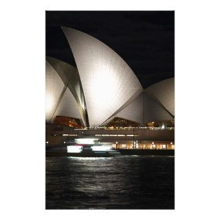 Sydney Opera House Australia Personalized Stationery
