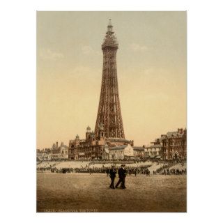 Blackpool Tower IV, Lancashire, England Posters