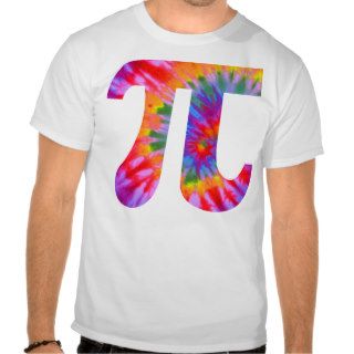 Tie Dyed Pi Shirt