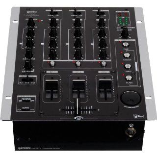 Gemini PS 626EFX 3 Channel DJ Mixer Musical Instruments