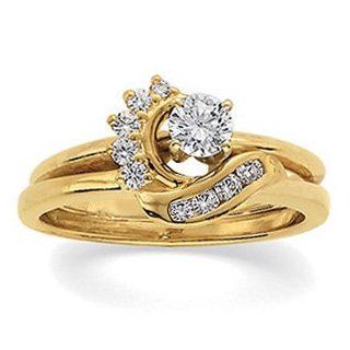 Ann Harrington Jewelry 14k Yellow Gold 1/6 Ct Tw Diamond Ring Wrap Jewelry