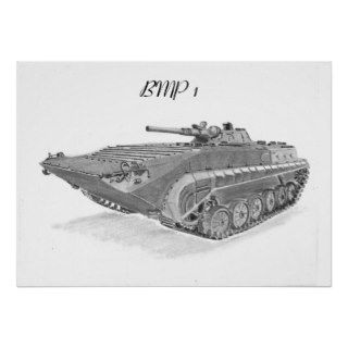 Soviet BMP 1 Print