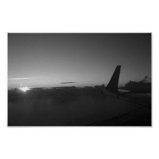 Black and white sunrise lear31 posters